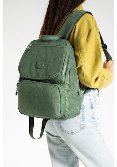 Orta Boy Hafif Sırt Çantası Yeşil Model: 571-3f - Yeşil