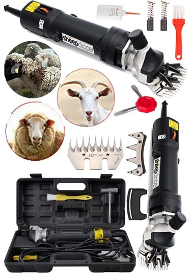 Sheep Clipper 4500 W Çift Soğutmalı Devir Ayarlı Koyun Kırkma Mak