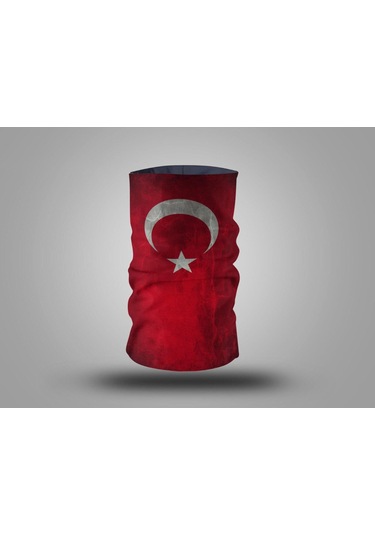 Prosev Maske-Boyunluk Türk Bayraklı