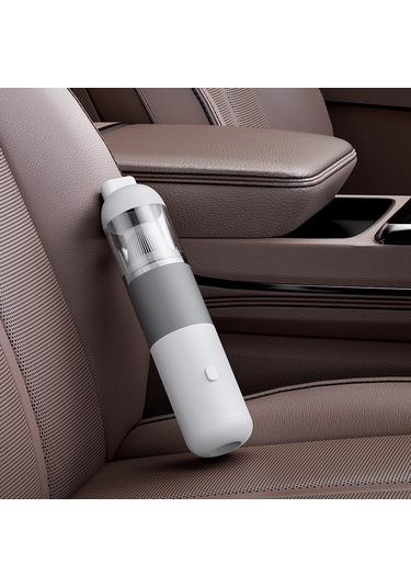 Cbtx V01 Taşınabilir El Araç Süpürgesi Kablosuz Otomatik Elektrikli Süpürge - Beyaz / Kırmızı