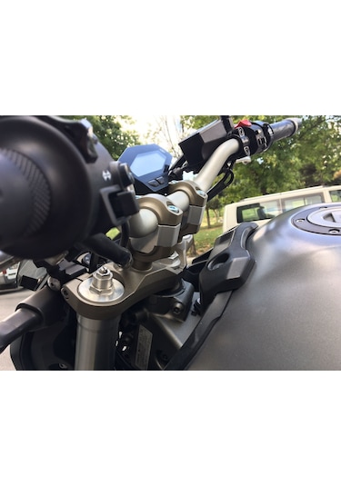 Bay4Global Yamaha Mt09 Gidon Yükseltme 25Mm Gri