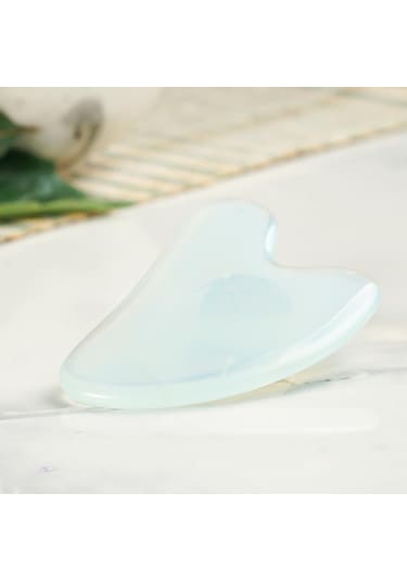 Opalit Gua Sha Doğal Taş Masaj Aleti