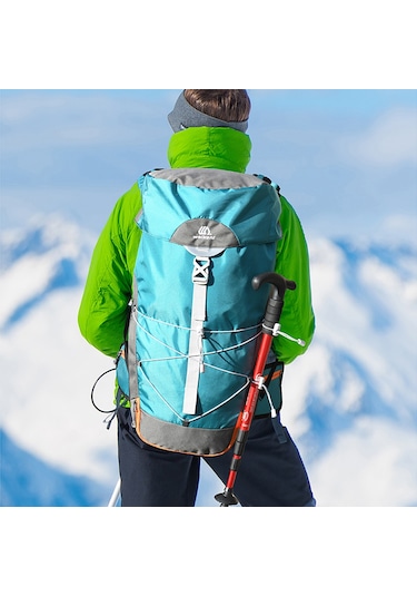 Weikani-40 L Büyük Kapasiteli Hafif Yalıtımlı Nemlendirme Sırt,mavi-yeşil Diğer