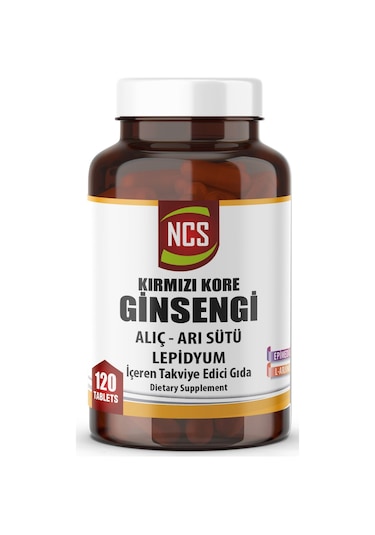 Ncs Kirmizi Kore Ginseng 120 Tablet