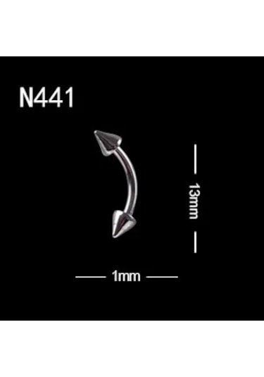10 Adet/grup Tasarım Punk Tarzı Tırnak Parçaları Delici Alaşım Çiviler Metal Eğri Ok Perçin Dekorasyon Çivi Sanat Aksesuarları Tırnak Takılar Gökyüzü Mavi