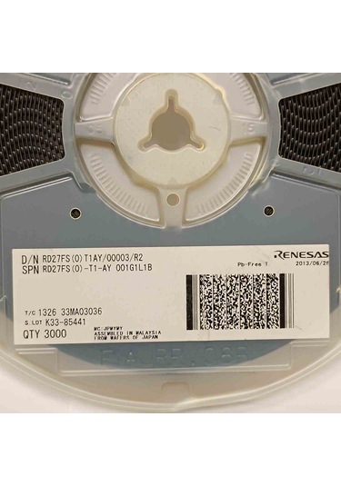 Rd27fs0t1ay 27v Sod123 Agılent Smd Diyot 128 Adet