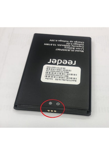 Reeder P13 Blue Max Pro Lite 2022 Uyumlu Batarya 3950 mAh