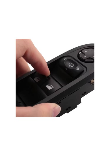 Peugeot 508 Sol Ön Cam Açma Düğmesi Anahtarı 2009-2017 Siyah