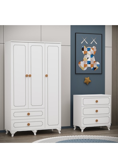 Garaj Home Yaren 3 Kapaklı Genç Odası Takımı Diğer