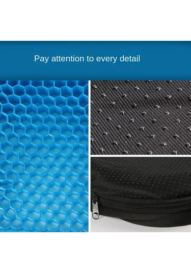 Liangmei Araba Jel Koltuk Minderi 3d Petek Serin Nefes Serin