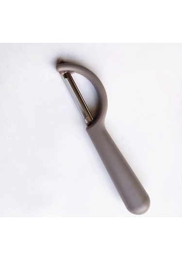 Dancemonkey Cbtx Paslanmaz Yuvarlak Saplı Soyucu Şeker Kamışı Kazıyıcı Meyve Düzlemi Hafif Gery Gri