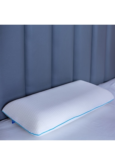 SimpleThePillow Jumbo Boy Visco Yastık Memory Foam Boyun Yastığı Hafızalı Yastık Ultra Boy 80*40*15