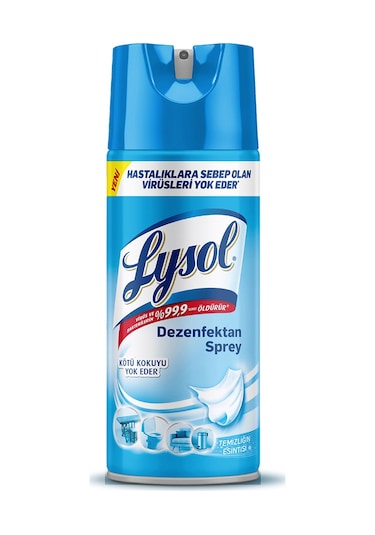 Lysol Dezenfektan Sprey Temizliğin Esintisi Yüzeyler İçin 400 ML