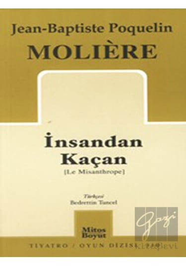 İnsandan Kaçan - Moliere - Mitos Boyut Yayınları