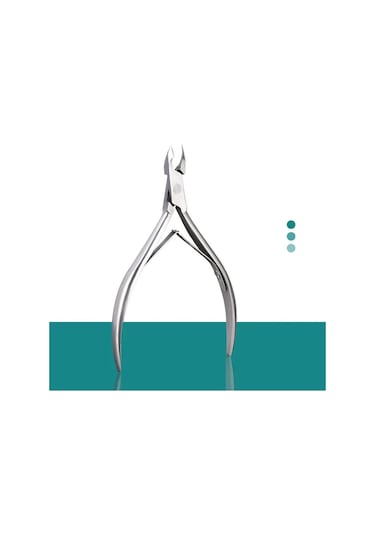 Profesyonel Tırnak Makası Paslanmaz Çelik Tırnak Eti Makası Sanat Manikür Pedikür Bakımı Trim Pense Kesici Güzellik Makas Aracı Açık Gri