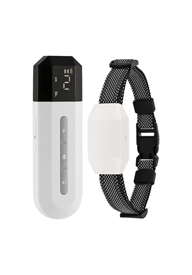 Uu0259w Köpek Eğitim Cihazı Köpekler İçin Havlama Tasması Su Beyaz