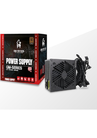 Game Master GM-SERIES 600 W 80+ Bronze Psu Güç Kaynağı