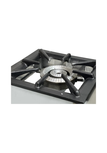 İnoxmaster Çift Yanışlı Yer Ocağı Ce Belgeli Doğalgazlı