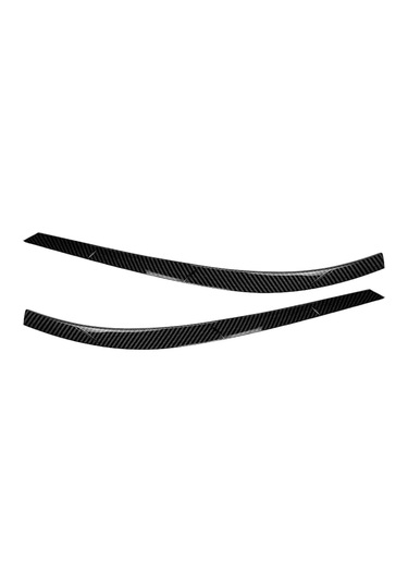 Cnthan7 Araba Ön Far Kaş Göz Kapağı Kapak Çıkartmaları Tiguan 20112016 İçin Vw İçin Değiştirme, Karbon Fiber Görünümü