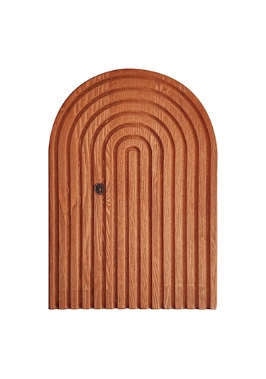 Nishev Gökkuşağı Sunum Tahtası Büyük Koyu Kahve