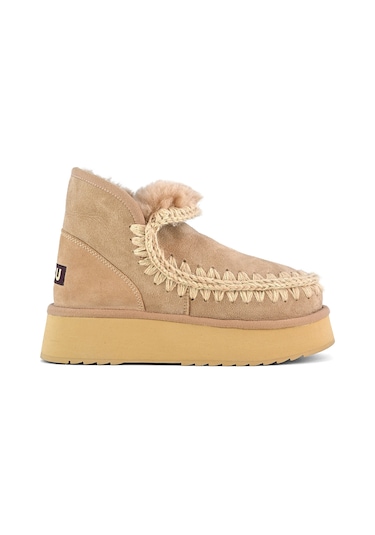 Bot Kar Kadın Diğer Mu.fw681000a Cam Mou Mini Eskimo Platform Boot Camel Null CAMEL