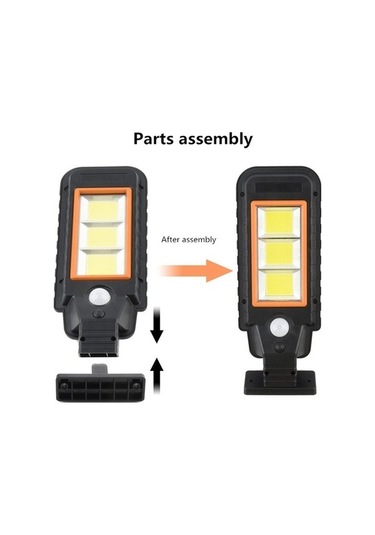 Pazly 60 Adet Led Solar Bahçe Duvar Lambası, Su Geçirmez, Yeşil Kenar, Cbtx Gövde, İndüksiyon, Sokak Ve Bahçe Aydınlatması