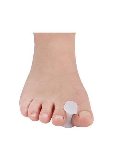 1 Çift Silikon Ayak Ayırıcıları Spacer Başparmak Koruma Ayak Bakımı Aracı