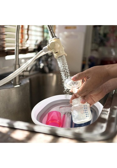 Geeksen "yeniden Kullanılabilir Bebek Biberon Yıkama Sepeti - Seyahat Ve Ev Kullanımı İçin Pratik Çözüm"