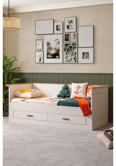 Çekmeceli Karyola, Roma Yavrulu Yatak + Comfort Yatak