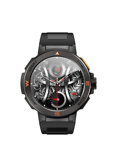 Blitzwolf BW-AT5 1.43" Amoled Ekranlı Pusula Ve Barometreli Akıllı Saat (İthalatçı Garantili)