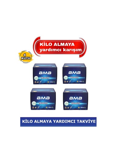 Bmb Kilo Almaya Yardımcı Gıda Takviyesi 4 Kutu 4x44 Paket