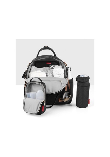 Skip Hop Suite 6 Bölmeli Sırt Çantası Siyah