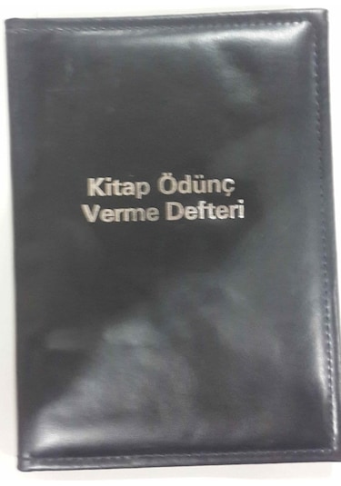 Ödünç Kitap Verme Defteri Plastik Kapak 90 Yaprak 17x24