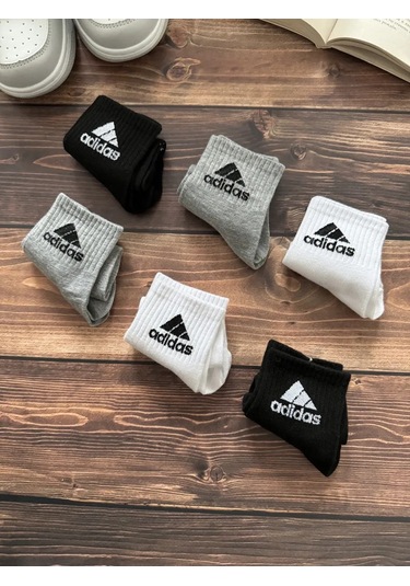 Kalal Çocuklar İçin Marka Pamuklu Çorap Seti 10 Çift Ve 5 Çift 321245243 Beyaz