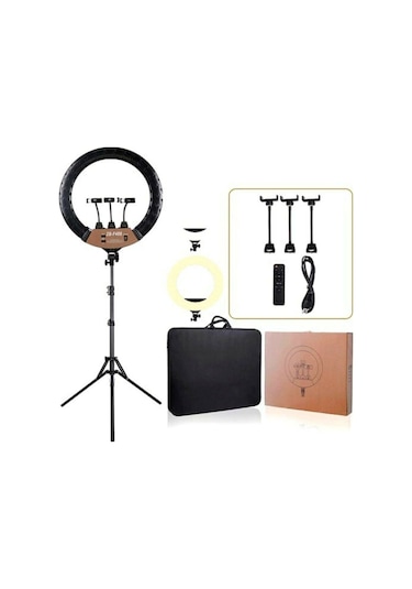 Nettech Zb-F488 Aliminyum Youtube-Tiktok-Makyaj 20 Inç Ring Light