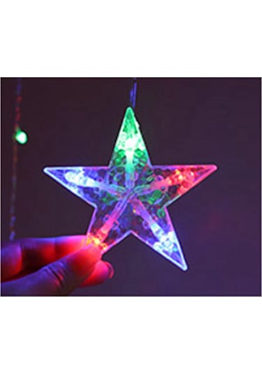 Suntek Magideal Led Peri Dize Işıkları Perde Dekorasyonu 2.5m Led Dize