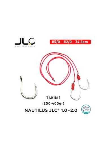 Jlc Nautilus 1.0/2.0 Live Kabura İğne Takımı 1 200gr-400gr