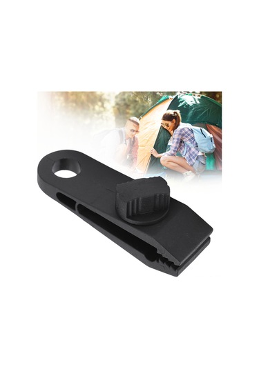 Fosenze Nylon Plastiği Kamping Çadırı Sabitleme Klembi - Spiral Kilitli, Kolay Kurulum, Taşınabilir Outdoor Çadır Klipsi Diğer