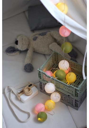 Colors Of Spring Işıklı Top Dekoratif Aydınlatma