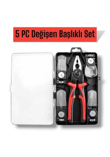 Melzohome 5 Pc Değişen Başlıklı Pense Set