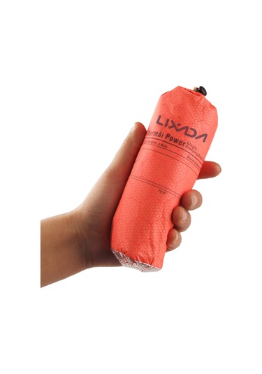 Lixada-taşınabilir Tek Uyku Tulumu Outdoor Kampçılık Turuncu
