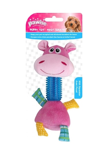 Pawise Dikenli Uzun Boyunlu Su Aygırı Köpek Oyuncağı