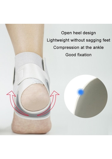 Sones İnce Nefes Alabilir Kompresyon Ayak Bileği Burkulması Sabitleme Kayışı Sağ Ayak Xl