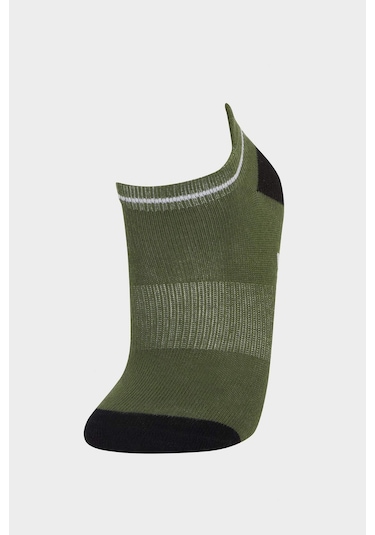 DeFacto Erkek Çocuk 3'lü Pamuklu Patik Çorap E5503A8NSWT1