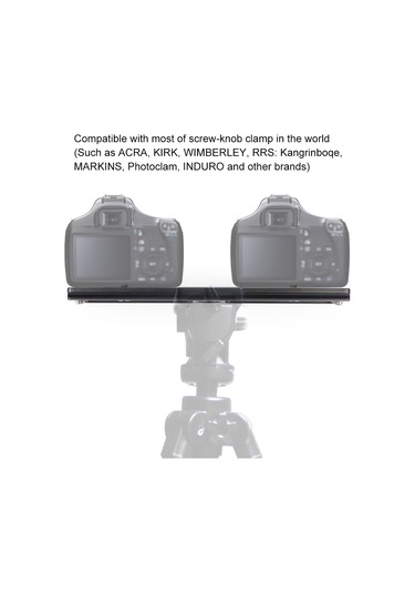 Sones Puluz 200mm Uzunluk Pu-200 Alüminyum-magnezyum Alaşımlı Hızlı Çıkarma Plaka Qr Kelepçesi Benro B3 / J2 /j3 Tripod Küre Kafası İçin