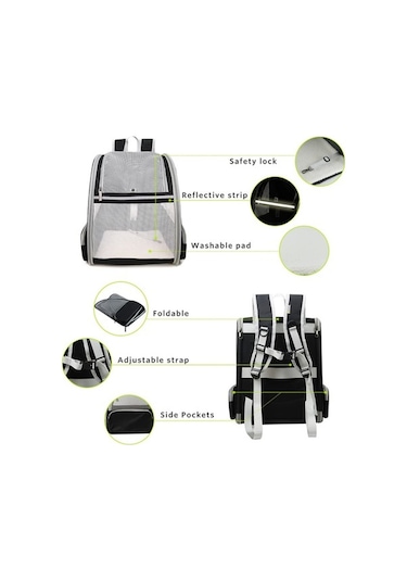 Xianwen Jialan Yenilikçi Seyahat Kabarcık Kedi Köpek Sırt