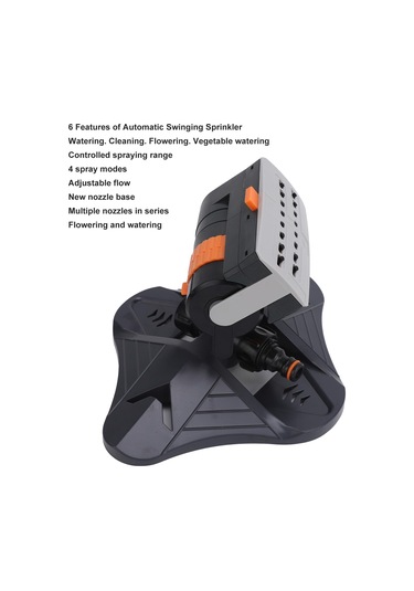 Qianfan Turbo Salınımlı Yağmurlama Sistemi, 4 Su Püskürtme Modu