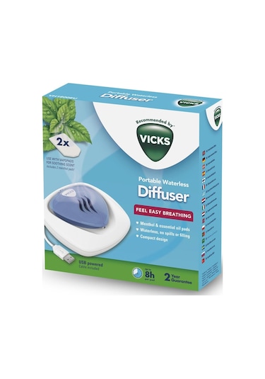 Vicks VH1800EU Taşınabilir Susuz Difüzör