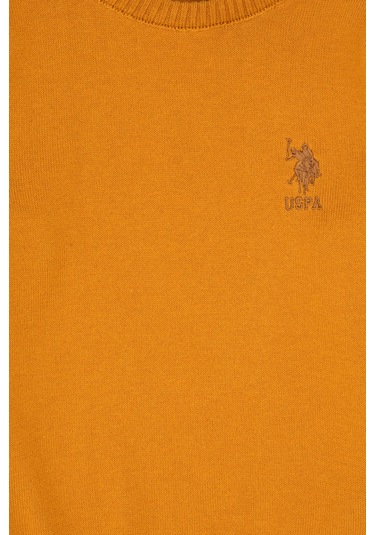 U.s. Polo Assn. Erkek Çocuk Hardal Kazak /triko 50307845-vr072 Hardal