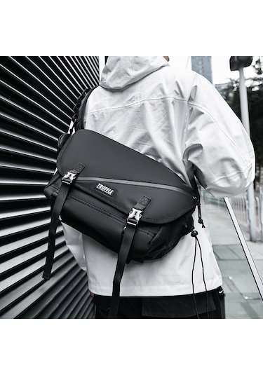 Truffle 1736 Tablet PC ve Laptop Omuz Çantası Siyah